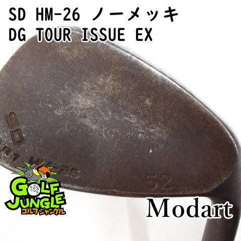 【中古】ウェッジ モダート SD HM-26 ノーメッキ DG TOUR ISSUE EX S200 52 ウエッジ 地クラブ カスタム スチールシャフト おすすめ メンズ 右 [4118]