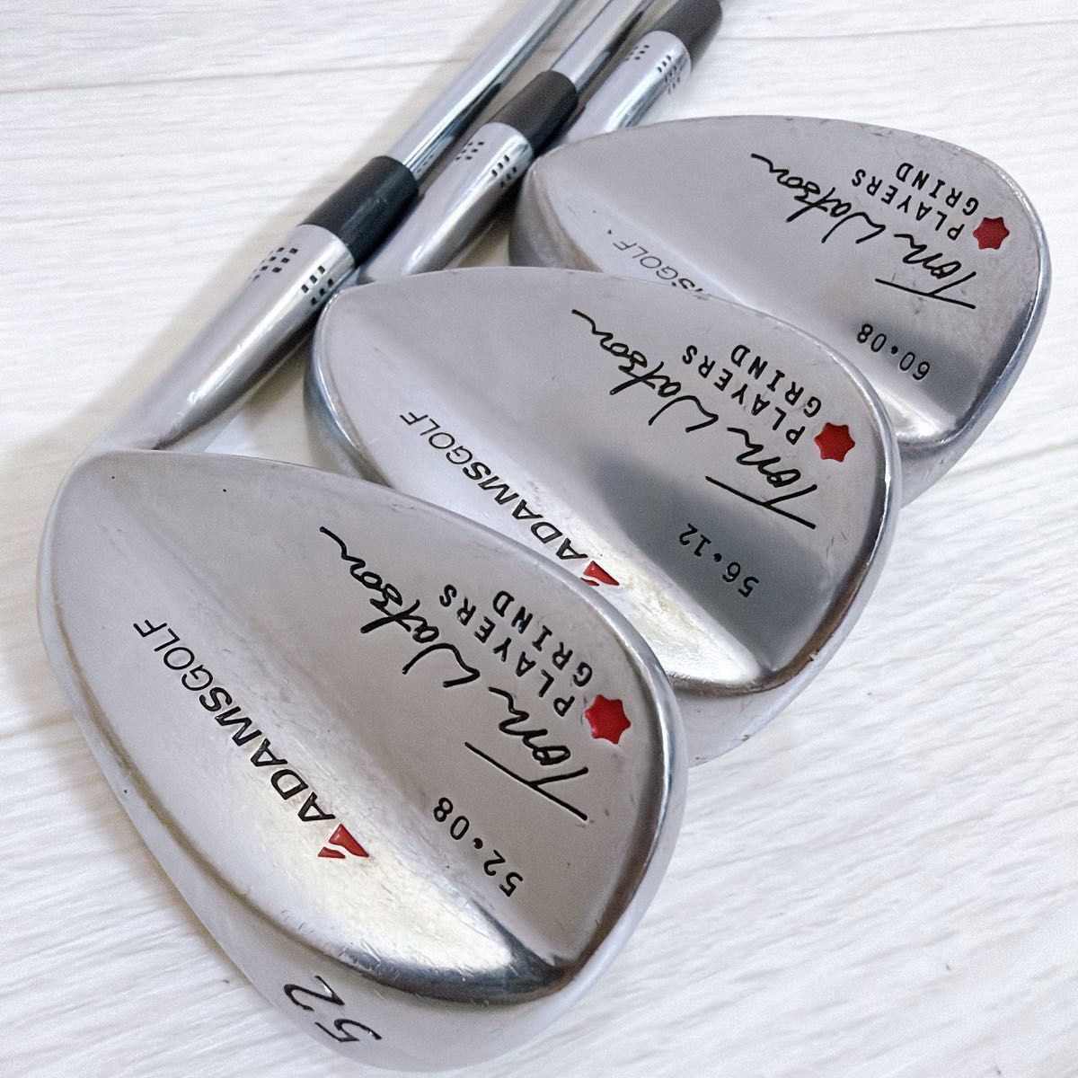ADAMS GOLF Tom Watson アダムスゴルフ トムワトソン ウェッジ 3本セット 右利き G-0604