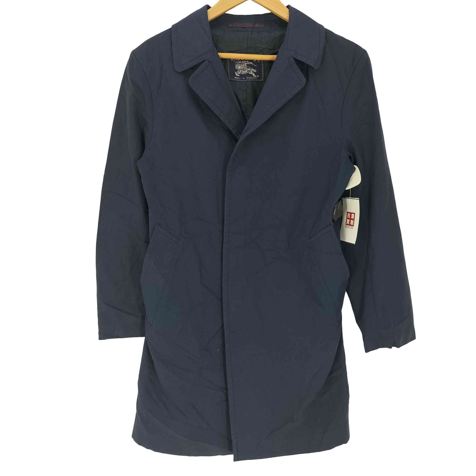 (C031801) BURBERRYS バーバリーズ チェスターコート バーバリーズ BURBERRYS 80-90S 英国製 COMMUTER テリレン コットン