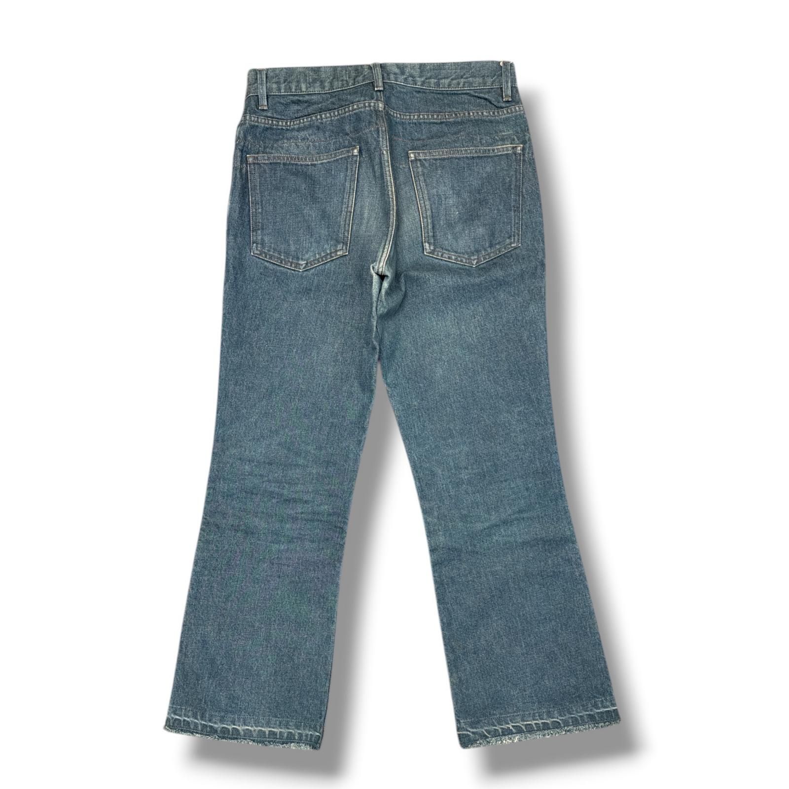 LEMAIRE 20SS ブーツカットデニムパンツ ジーンズ フレア ルメール M 201 PA150 インディゴ 48 （20005M） LEMAIRE 20SS ブーツカットデニムパンツ ジーンズ フレア ルメール M