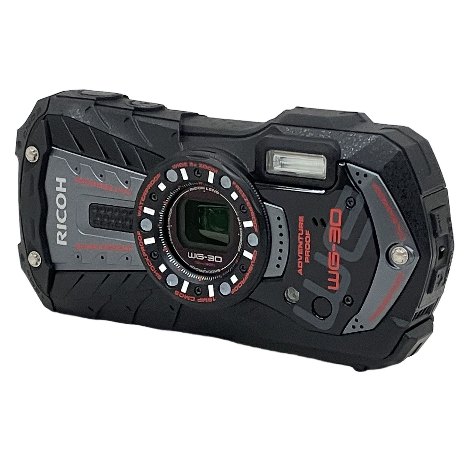 RICOH WG-30 デジタルカメラ（再出品） RICOH WG-30 コンパクト デジタル カメラ カメラ 撮影 リコー 中古