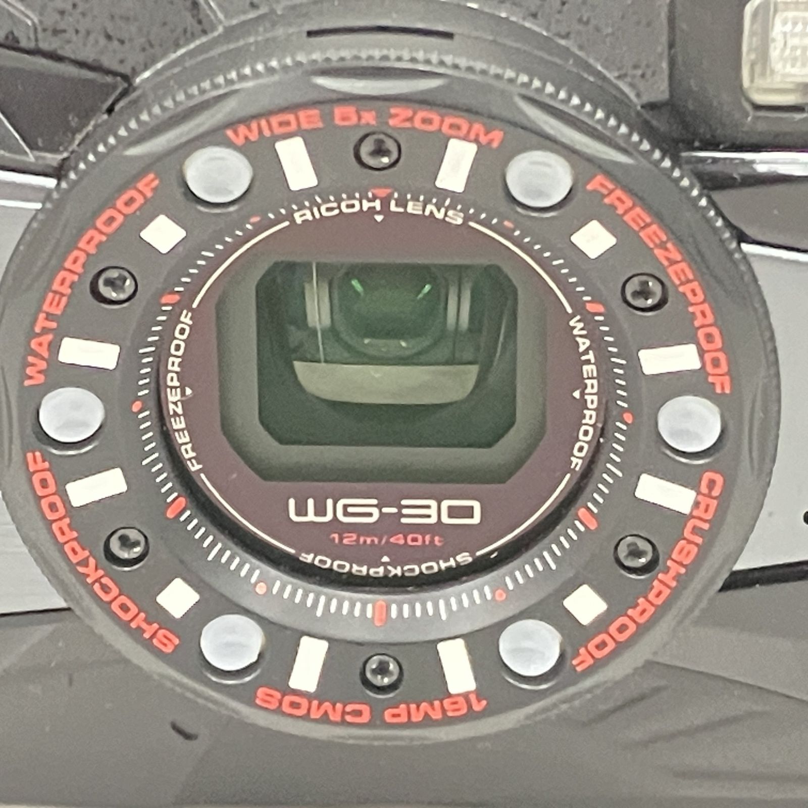 RICOH WG-30 コンパクト デジタル カメラ カメラ 撮影 リコー 中古