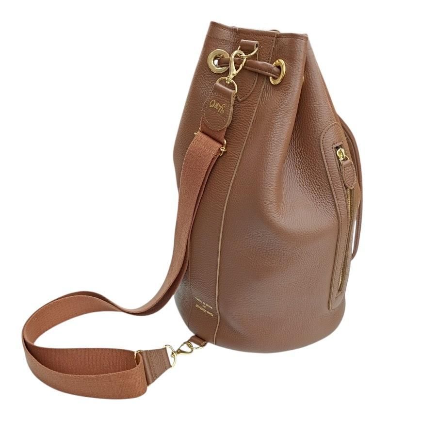 YOUNG&OLSEN ヤングアンドオルセン EDIFICE エディフィス 別注 Sac Marine サックマリン 巾着ショルダーバッグ ブラウン系 G00018 22,425円