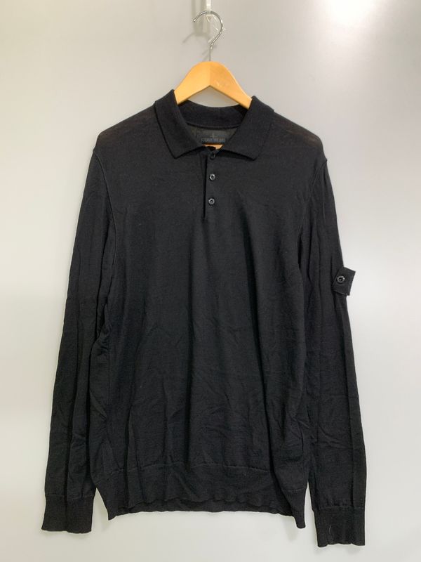中古品】 STONE ISLAND ストーンアイランド GHOST PIECE WOOL KNIT