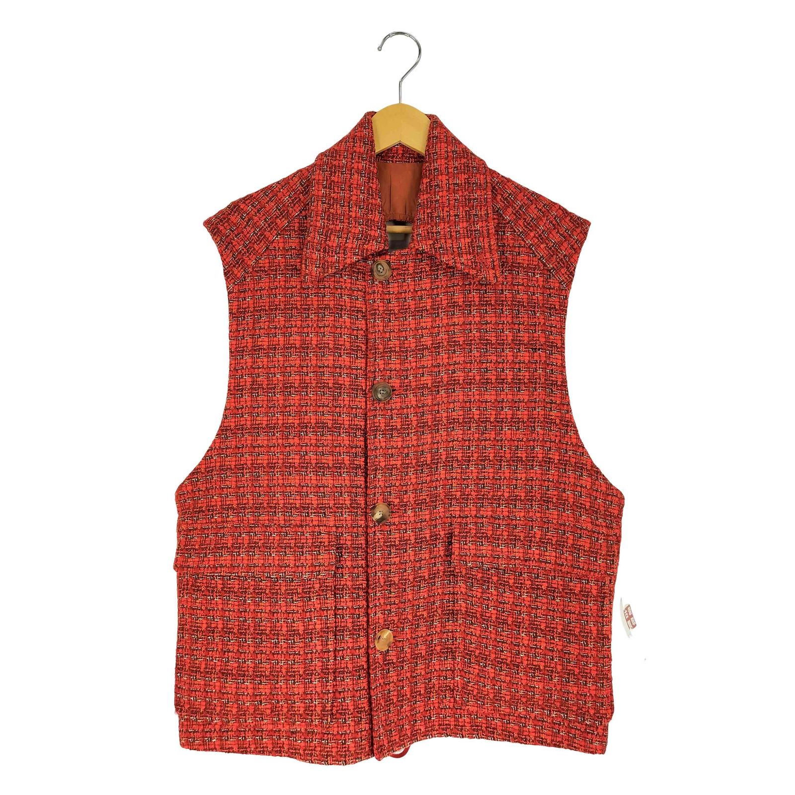 SUBLATIONS GLITTERY TWEED HELI CREW ベスト サブレーションズ SUBLATIONS GLITTERY TWEED HELI-CREW VEST .07