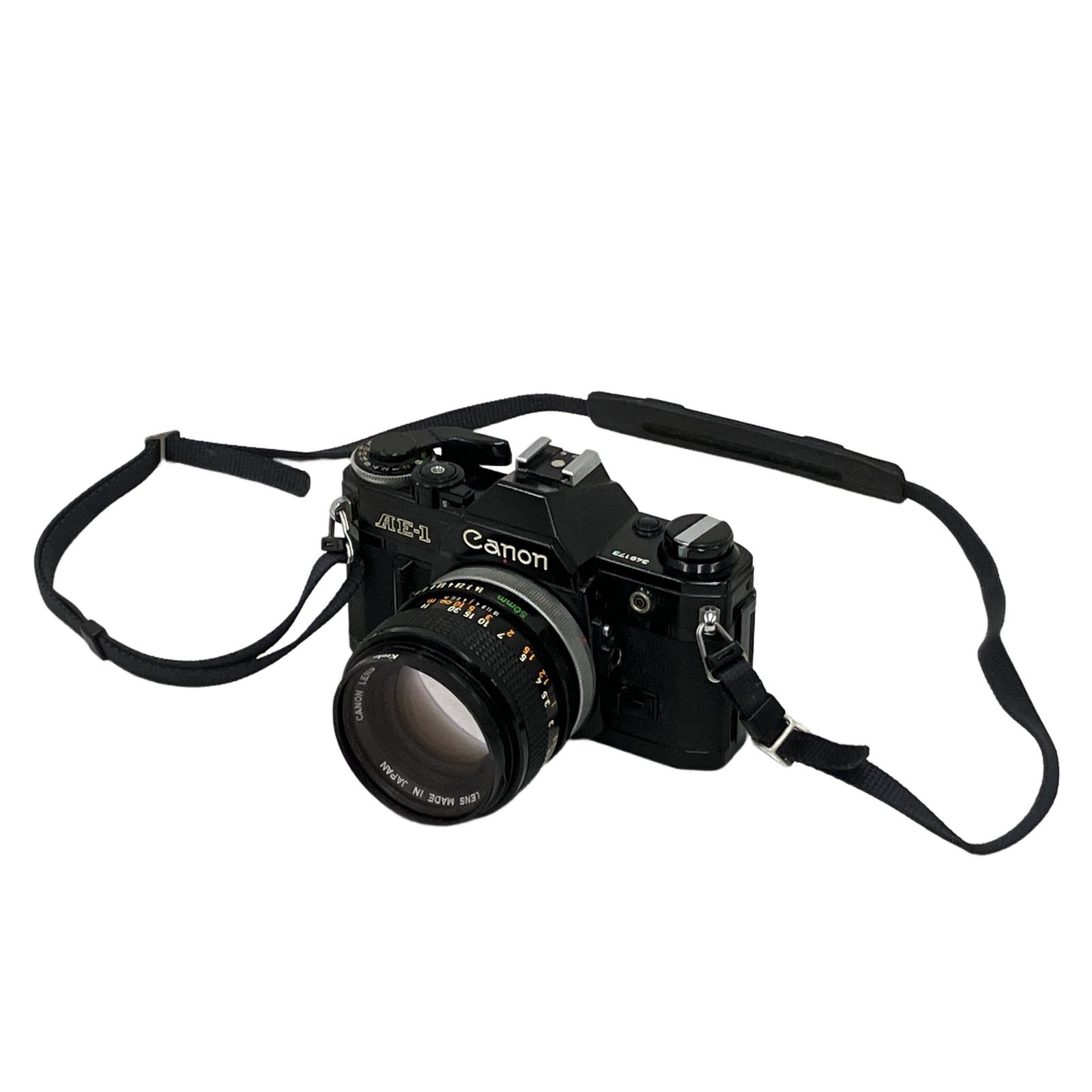 Canon AE-1 レンズ 50mm 1:18 一眼レフカメラ Canon AE-1 FD 50mm 1:1.4 キャノン フィルムカメラ レンズセット