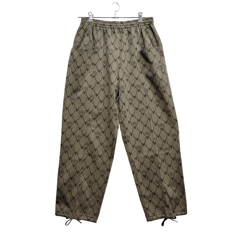 South2 West8 スカルターゲット柄 トラックパンツ　総柄　XS 中古品】 South2 West8 サウスツーウェストエイト SKULL TARGET TRACK