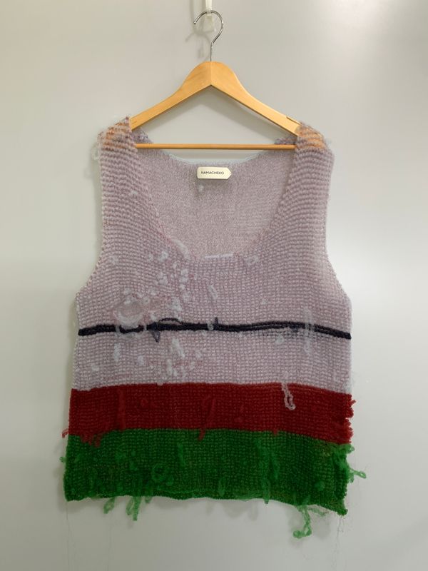 【現状渡し品】 NAMACHEKO ナマチェコ VEST ベスト メンズ トップス 重ね着 【141-260720-em-45-min】