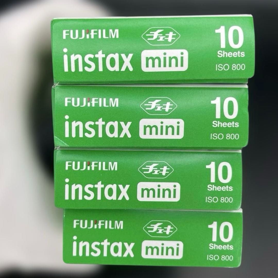 未開封×4箱・期限切れ（2026年12月）】チェキ用フィルム instax mini