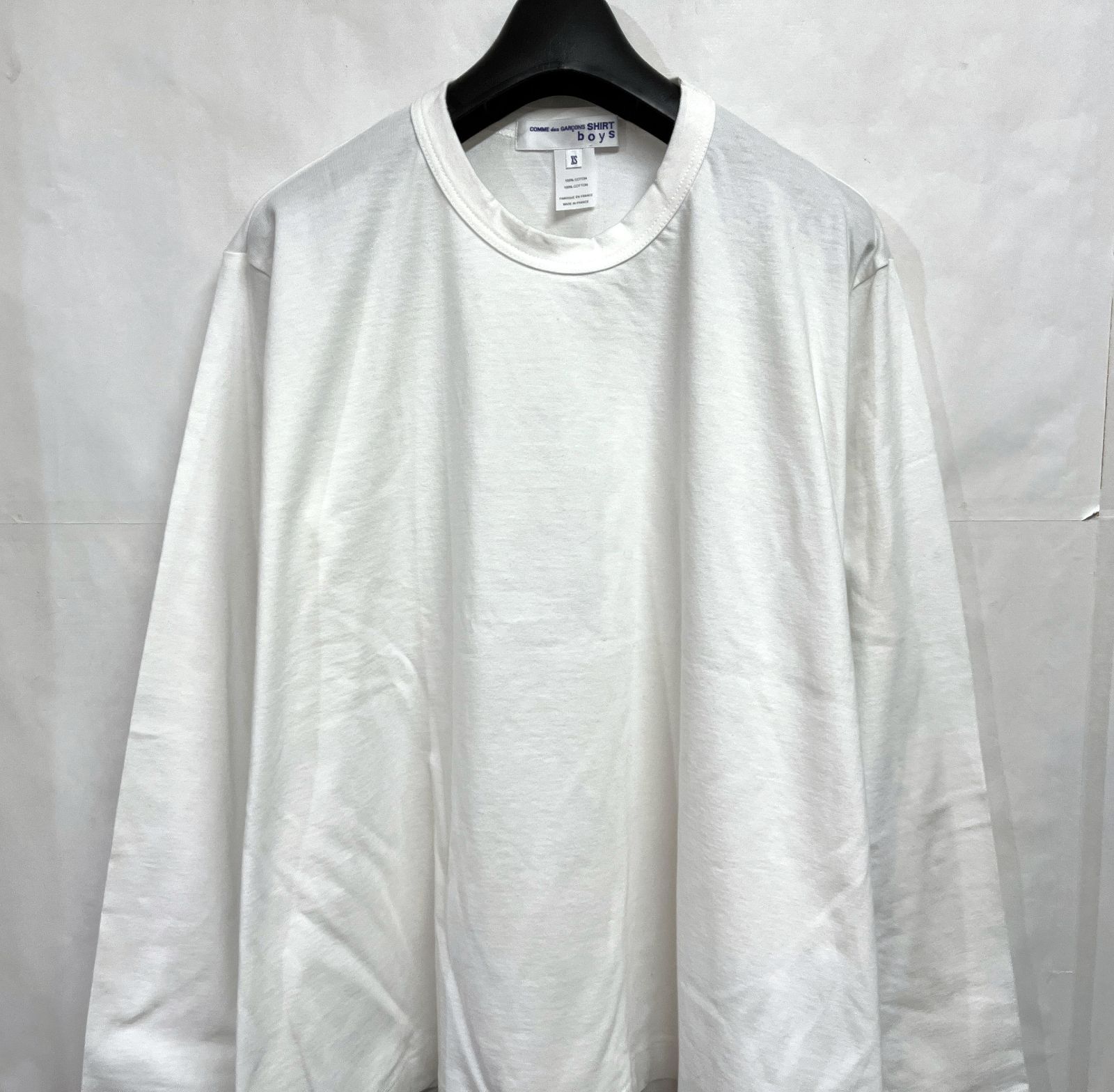 COMME des GARCONS SHIRT BOYS/ロンT/サイズXL COMME des GARCONS SHIRT boys｜コムデギャルソンシャツ ボーイズ