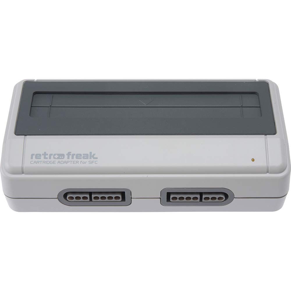 レトロフリーク　カートリッジアダプター　SFC 未使用品 訳アリ レトロフリーク カートリッジアダプター ( SFC 用) 外箱に傷
