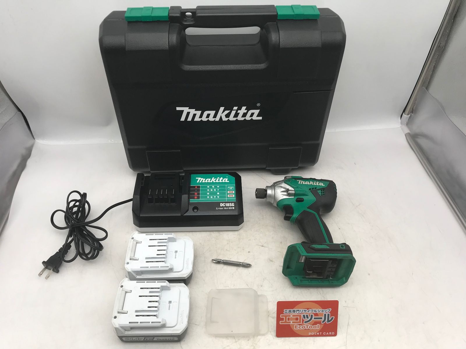【中古品】Makita/マキタ MTD001DSX ☆ 14.4v充電式インパクトドライバ [IT_1UM3E][小牧][M04] 8,470円