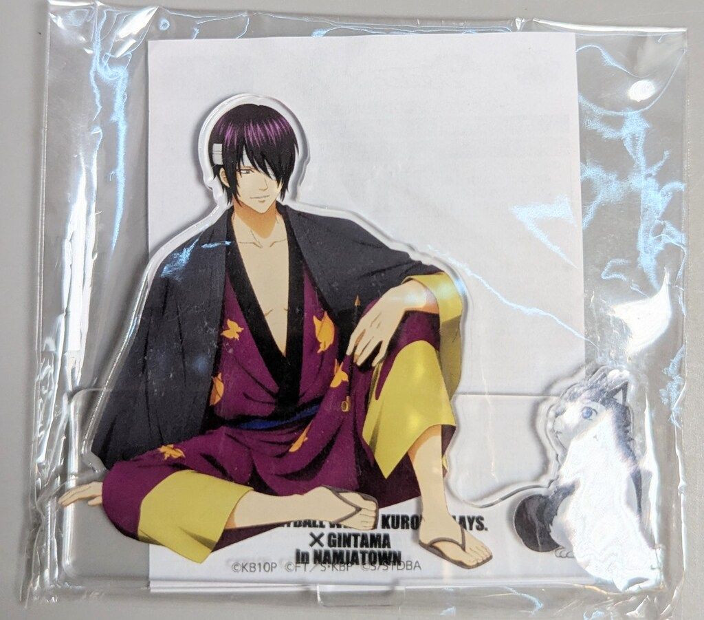 Bandai Namco Amusement Kuroko's Basketball x Gintama Acrylic Stand Takasugi