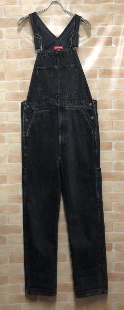 【中古】 Supreme シュプリーム 14AW 11.5oz Denim Overall ブラック M 111393487