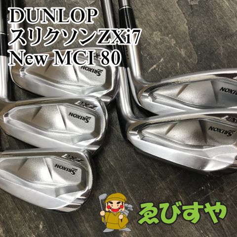 狭山□【中古】 アイアンセット ダンロップ スリクソンZXi7 New MCI 80