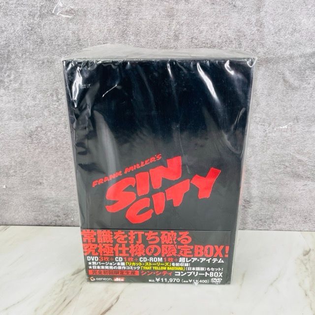 新品 シン シティ コンプリートBOX DVD 完全初回限定生産 SINCITY DVD3