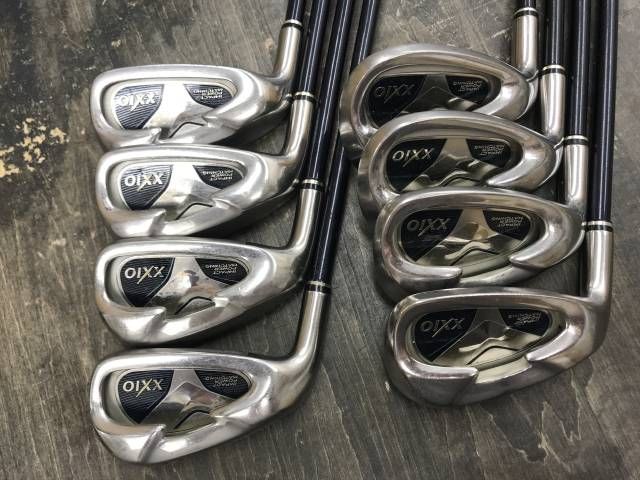 狭山□【中古】 レフティーアイアンセット ダンロップ ゼクシオ2008
