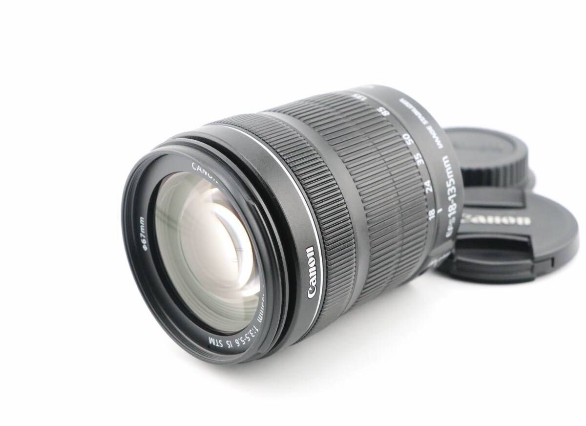 ★美品★キヤノン CANON EF-S 18-135mm F3.5-5.6 IS STM★　W0788＃5387