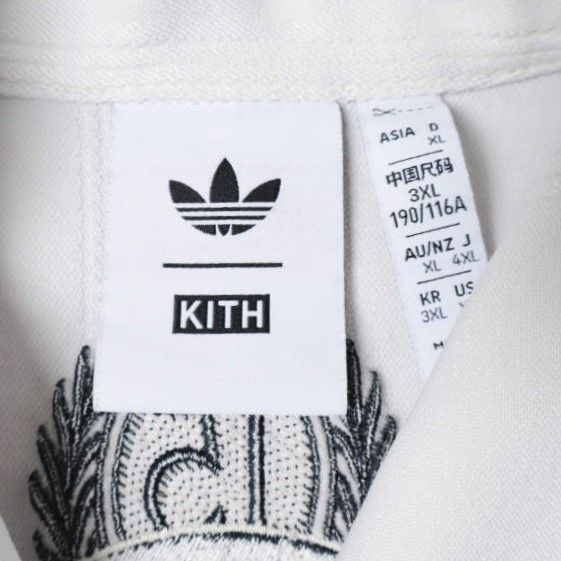 KITH NYC x MESSI x  キスニューヨークシティ メッシ アディダス 26SS 別注 Football Shirt フットボールシャツ KU4256 /26071060004020 4XL(JPN) Chalk White 半袖 トップス【中古】【KITH NYC × MESSI x 】 KITH NYC x MESSI x adidas キスニューヨークシティ メッシ アディダス