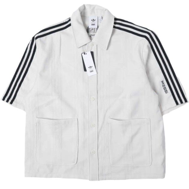 KITH NYC x MESSI x  キスニューヨークシティ メッシ アディダス 26SS 別注 Football Shirt フットボールシャツ KU4256 /26071060004020 4XL(JPN) Chalk White 半袖 トップス【中古】【KITH NYC × MESSI x 】 KITH NYC x MESSI x adidas キスニューヨークシティ メッシ アディダス
