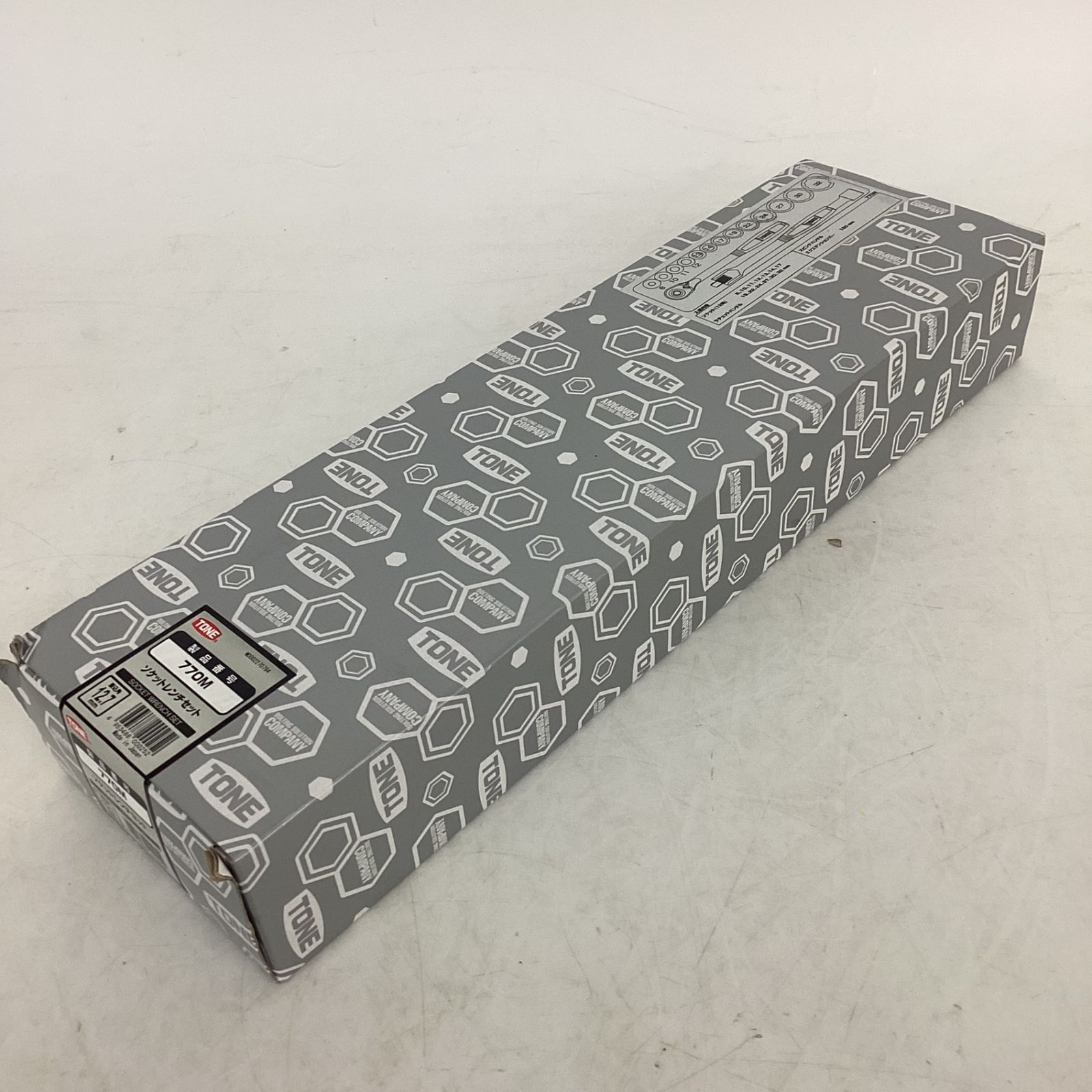 ◇トネ(TONE) ソケットレンチセット 770M 内容16点 差込角12.7mm(1/2