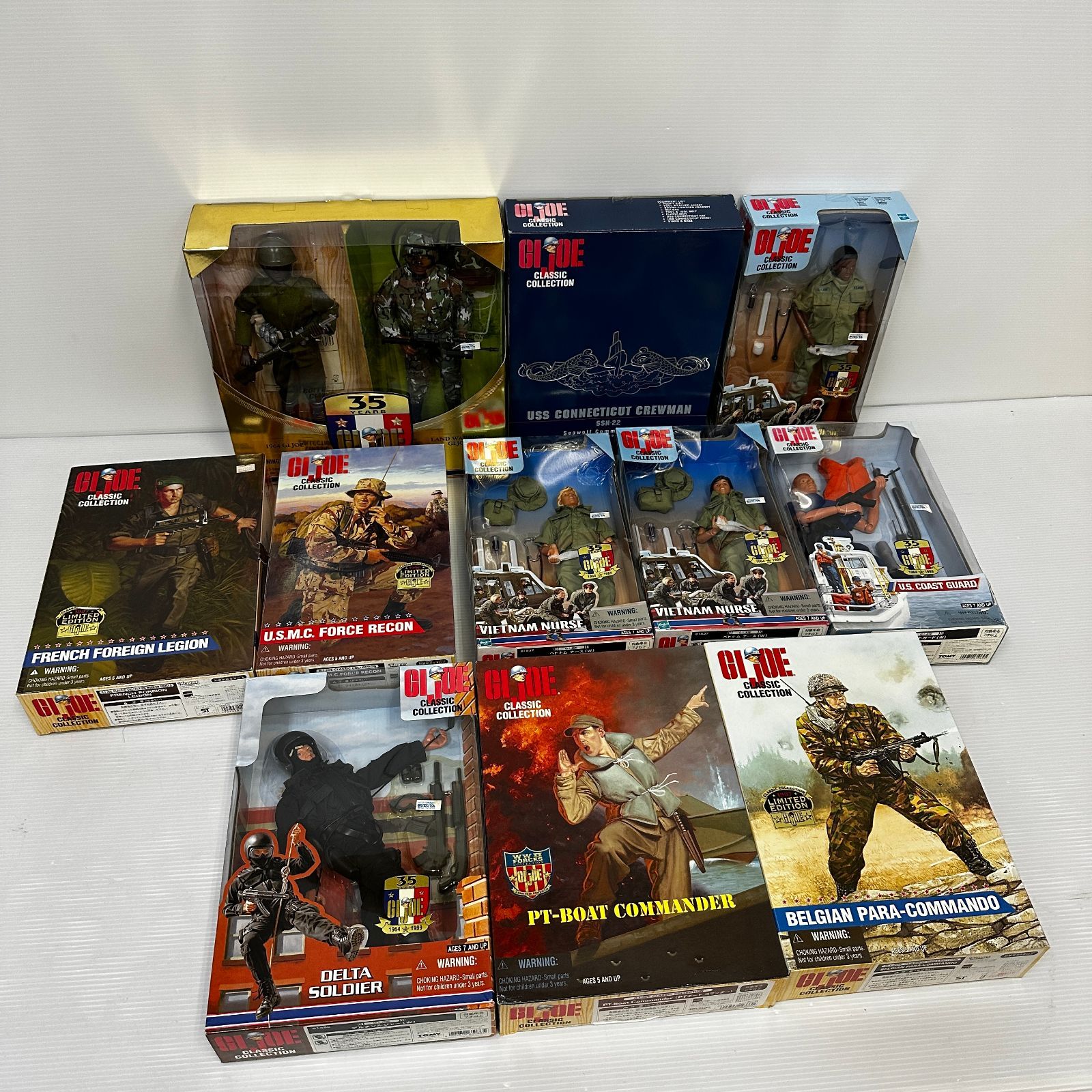 ▲140 G.I.ジョー CLASSIC COLLECTION 他 ミニタリー / 軍隊 フィギュア 大量まとめ ジャンク品 smtketc098100