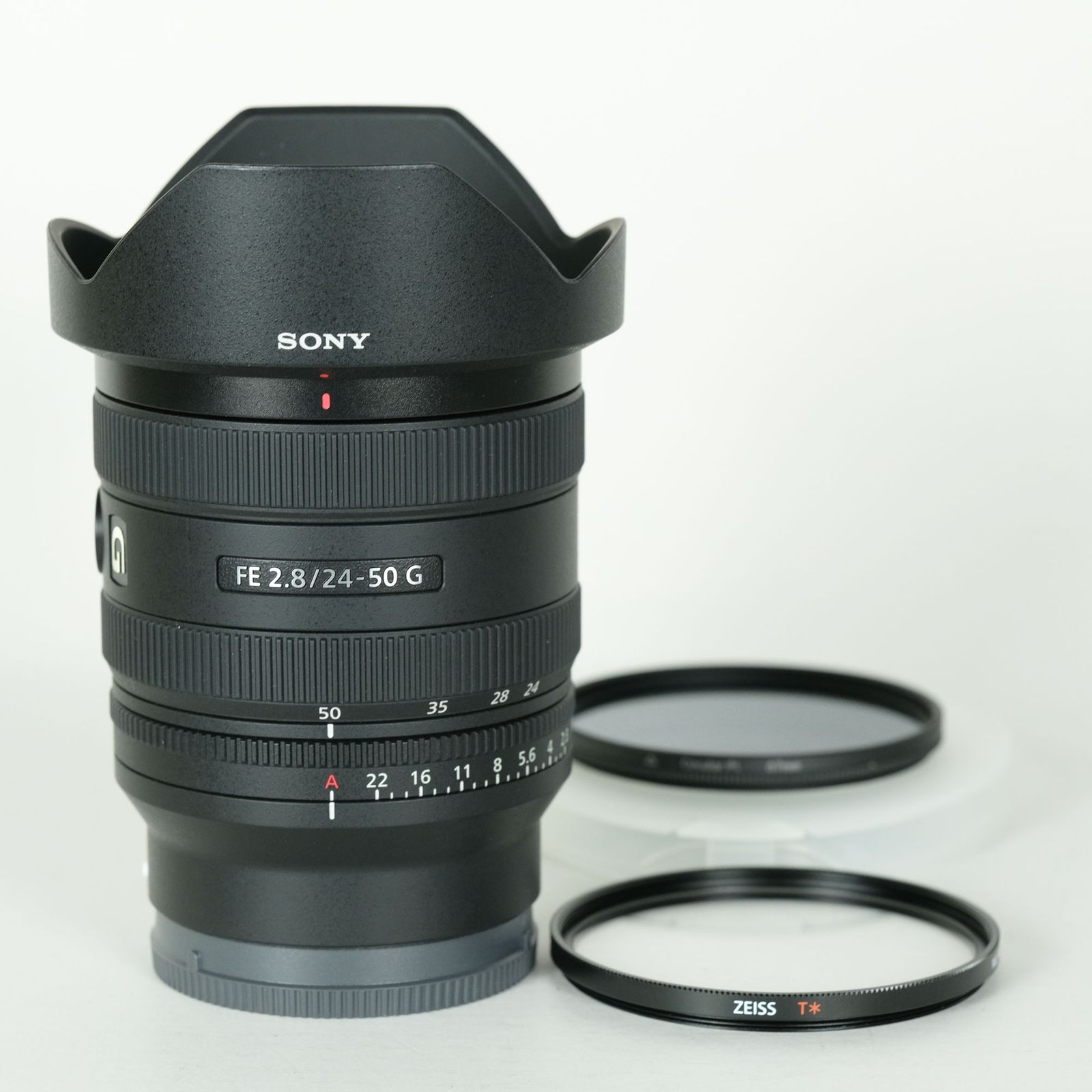[美品 | CPLフィルター・純正フィルター付] SONY FE 24-50mm F2.8 G SEL2450G | SONY Eマウント