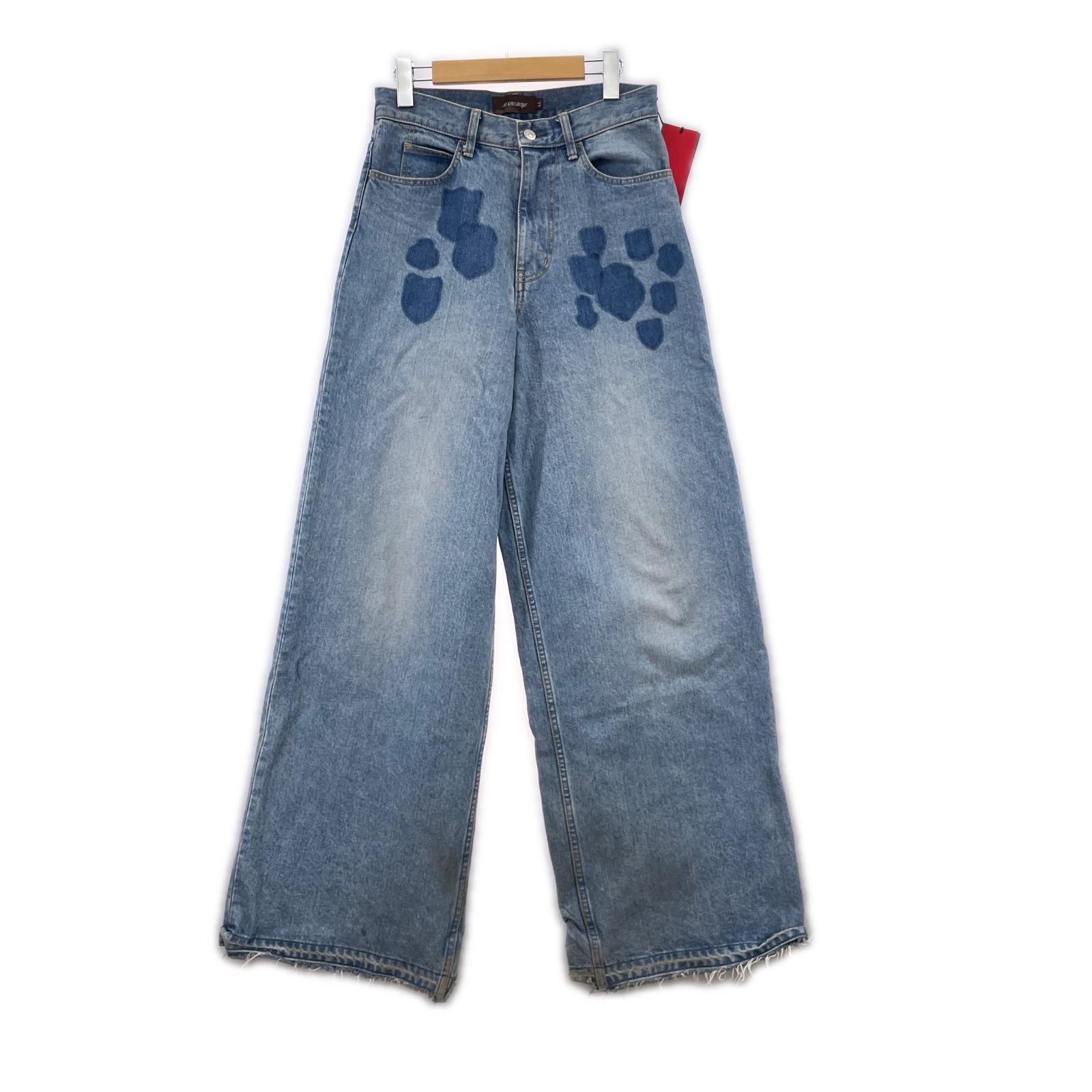 MASU BOYS EMBLEM BAGGY JEANS 44 インディゴ - メルカリ