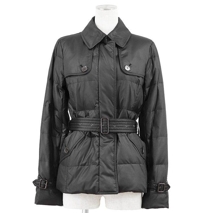 極美品 BURBERRY LONDON バーバリー ロンドン ノーカラージャケット 