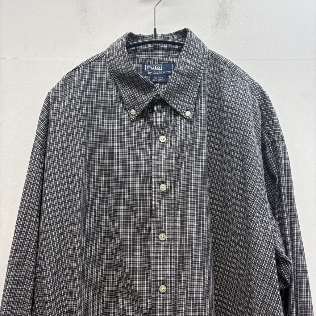 00s ポロ ラルフローレン 長袖 ボタンダウン シャツ メンズ L / 古着 00年代 オールド 長袖シャツ リネン シルク ワンポイント シンプル 白 楽天市場】00s ポロ ラルフローレン 長袖 ボタンダウン シャツ メンズ