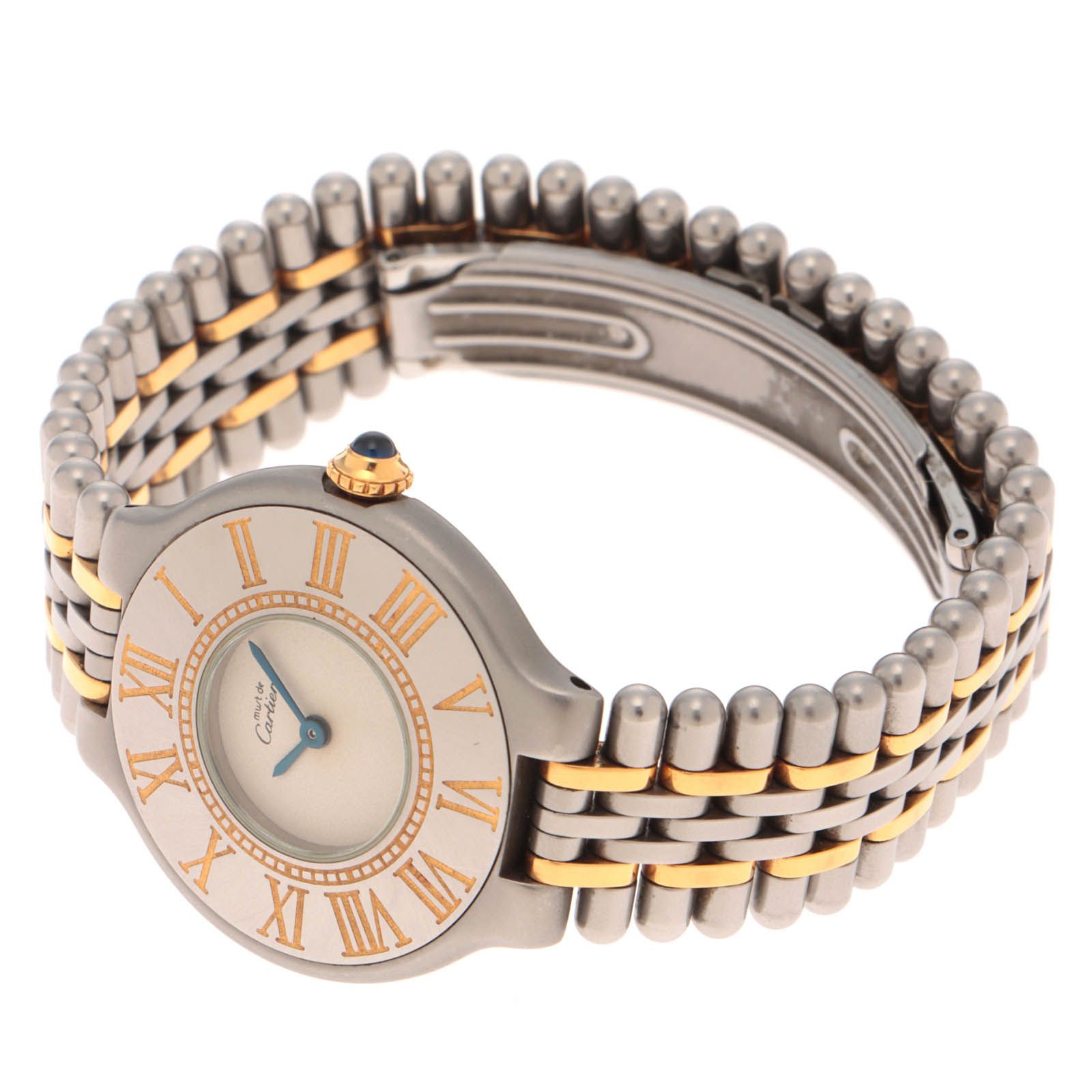 CARTIER カルティエ マスト21 W10009C3 腕時計 GP ステンレススチール