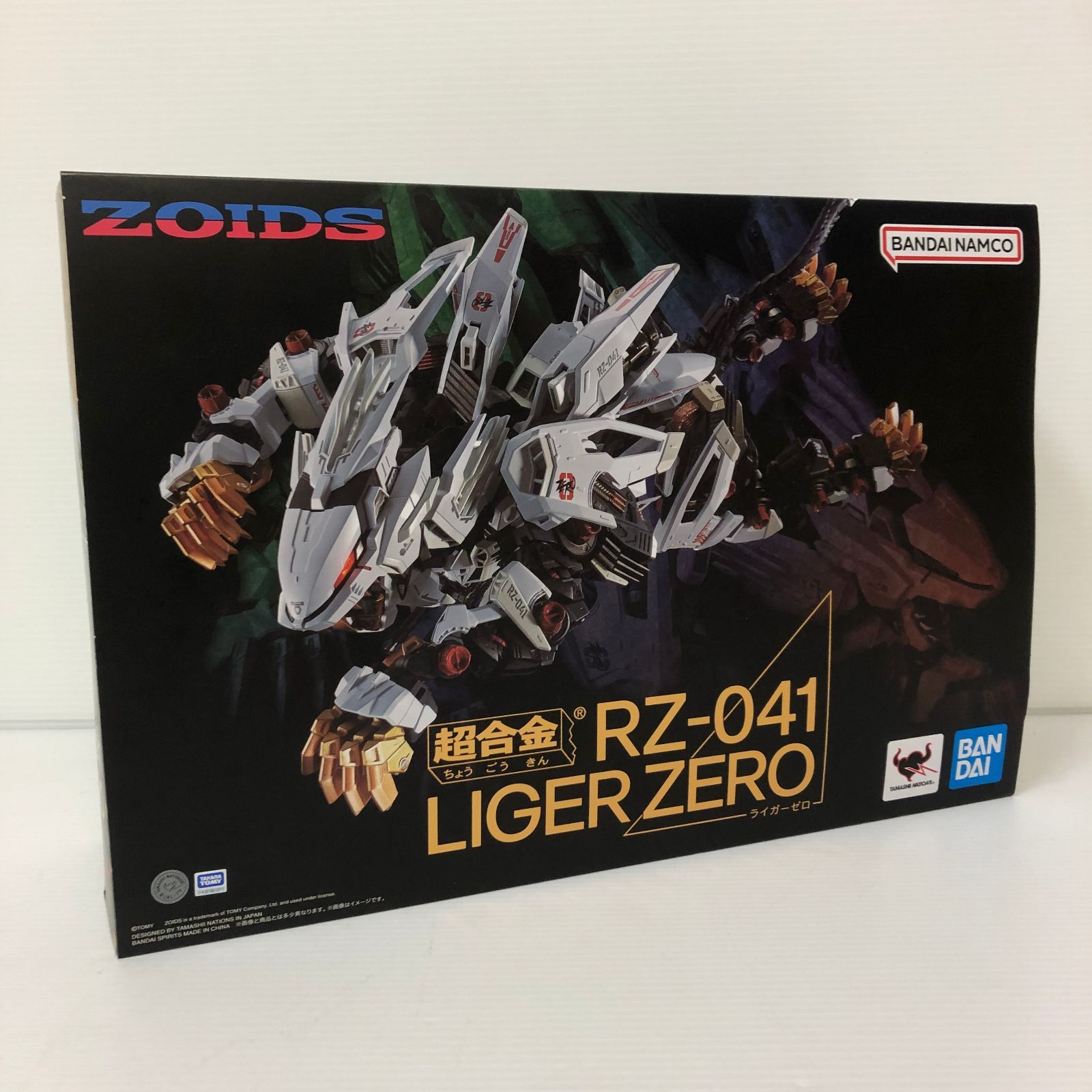 超合金 RZ-041ライガーゼロ 『ZOIDS』（パーツ欠品） ジャンク品