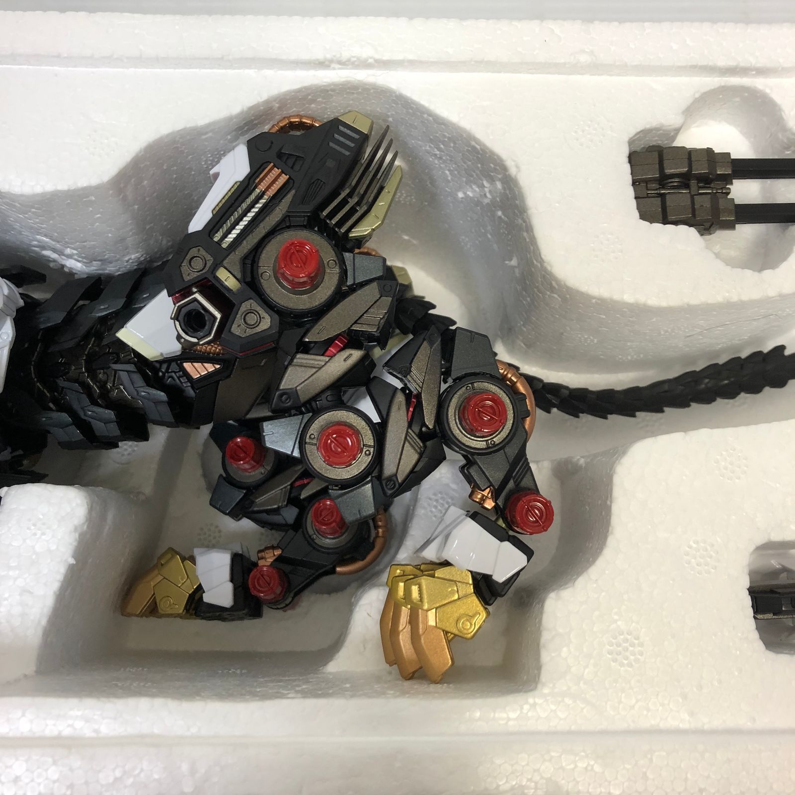 超合金 RZ-041ライガーゼロ 『ZOIDS』（パーツ欠品） ジャンク品