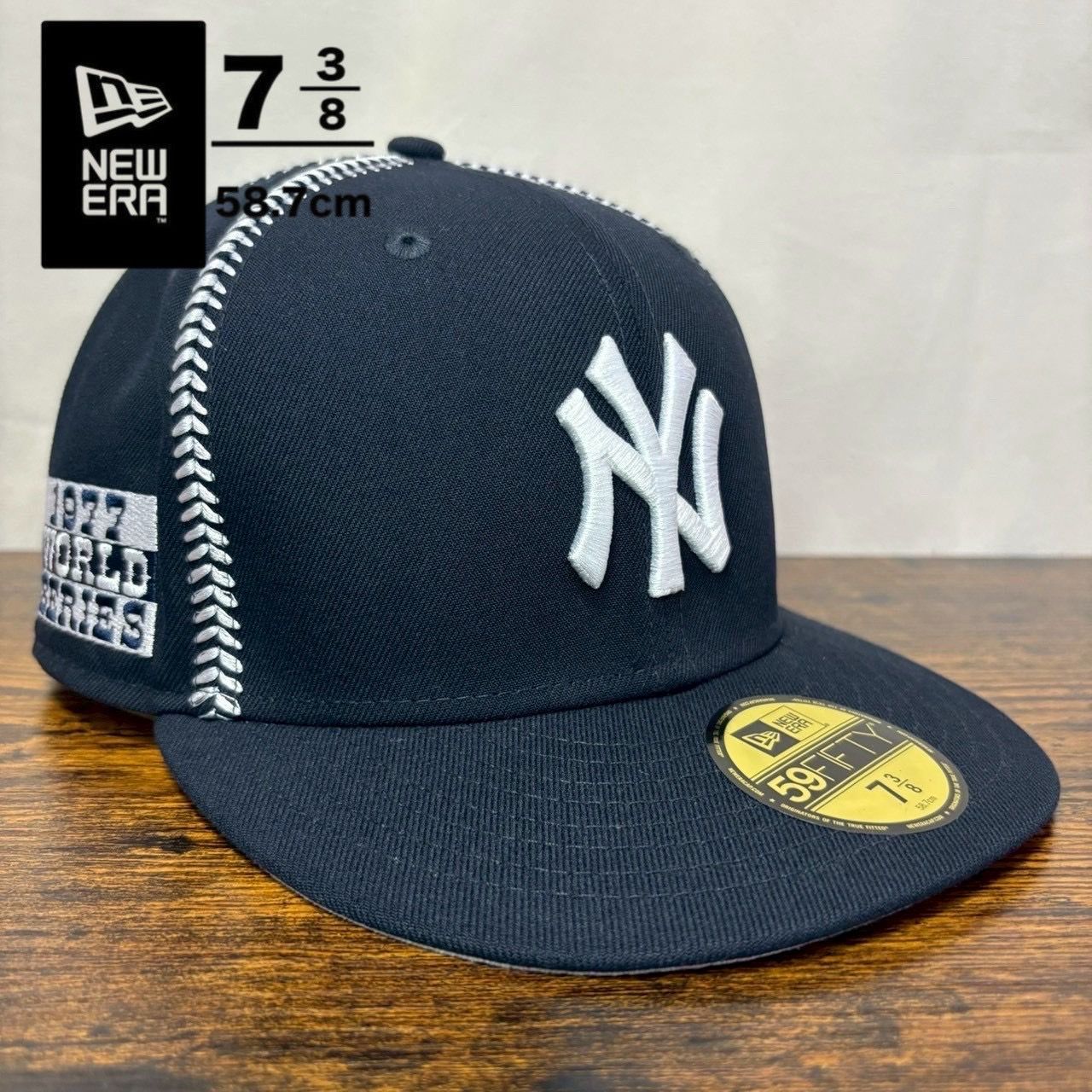 C1 ニューエラ 59fifty ニューヨーク ヤンキース MLB 限定1560
