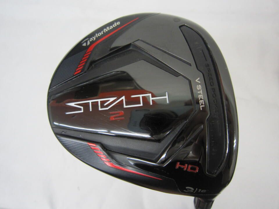 テーラーメイド　STEALTH2 HD　16度　TENSEI RED TM50　Sフレックス　フェアウェイウッド　中古　ゴルフドゥ！札幌手稲店【最短即日発送】