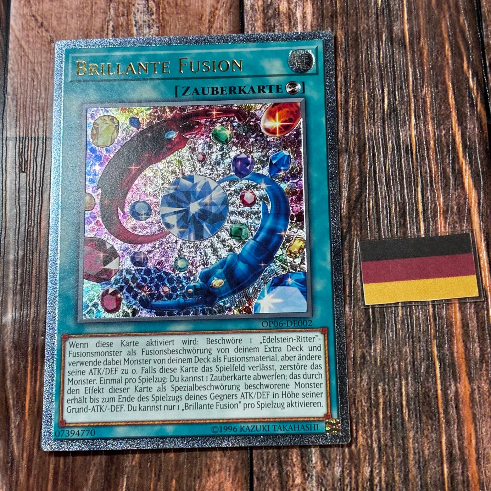 業界最安値　遊戯王　ブリリアントフュージョン　レリーフ　PSA10 その③ 遊戯王 ドイツ版 EU版 ブリリアント・フュージョン レリーフ - メルカリ