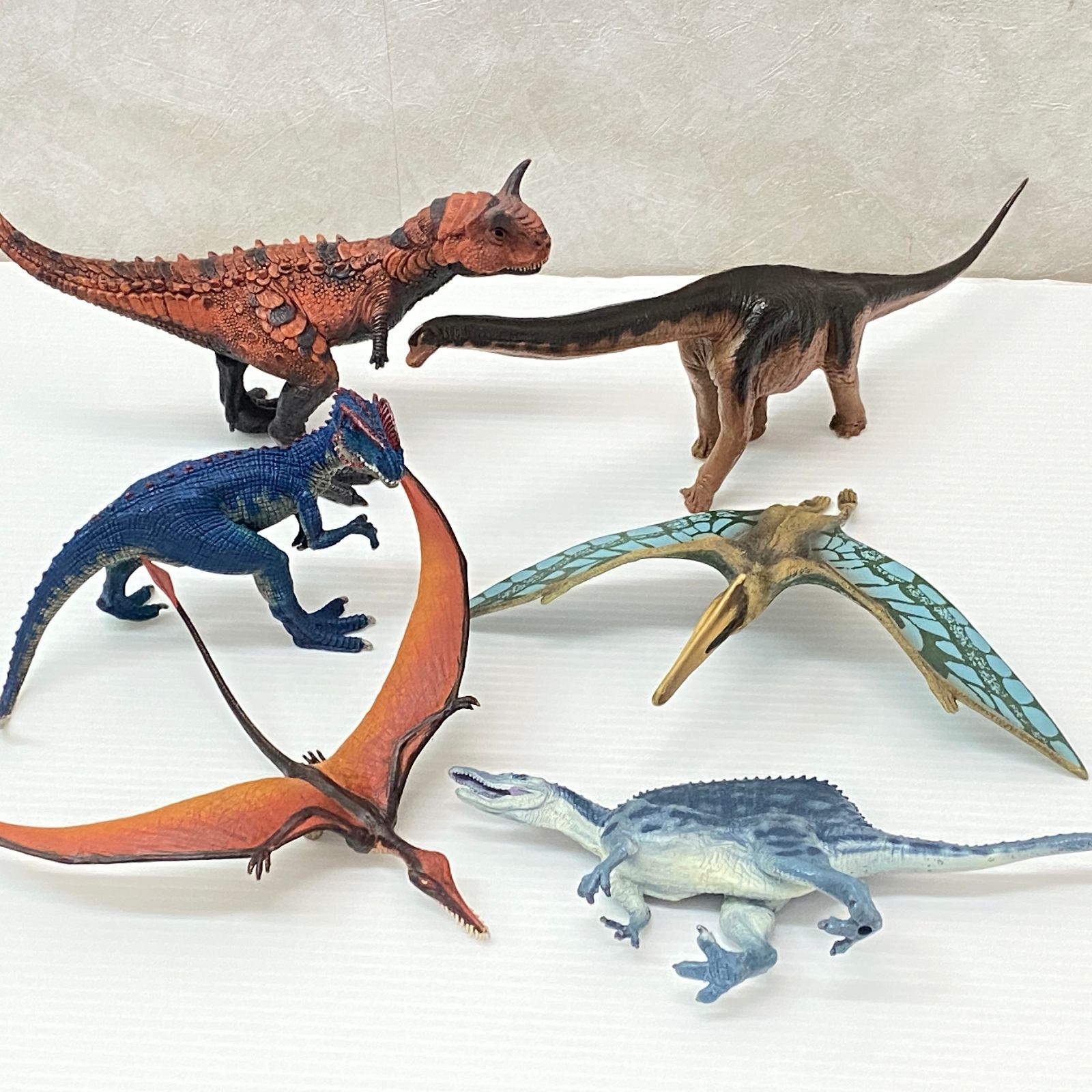 △80 恐竜 フィギュア まとめ フェイバリット シュライヒ 等 中古品