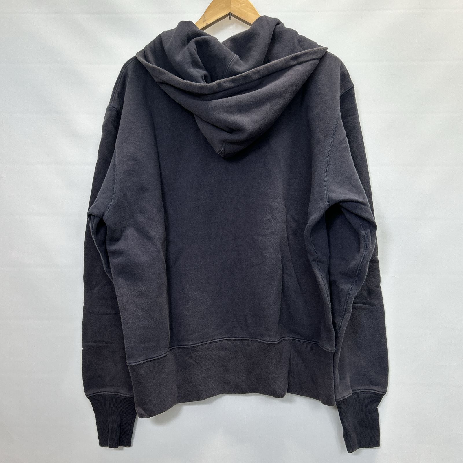 浜館75-2385] [店舗併売品] EVISU エヴィス カモメ刺繍 ZIP フーディー