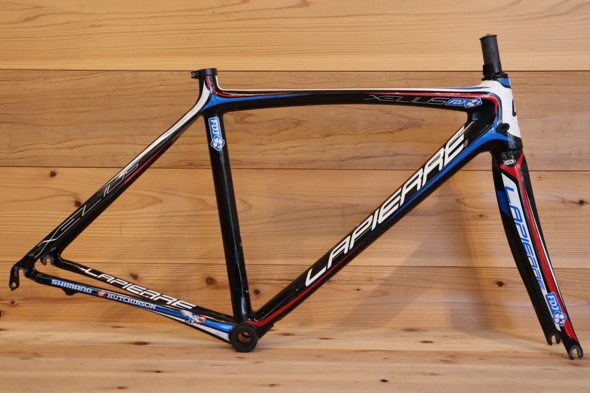 【ジャンク品】 ラピエール LAPIERRE ゼリウス XELIUS FDJ TEAM 2011モデル 49サイズ カーボン フレームセット 【千葉店】