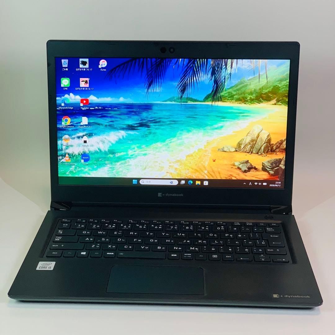 軽量Core i5 Dynabook S73/FS Windows11 SSD - メルカリ