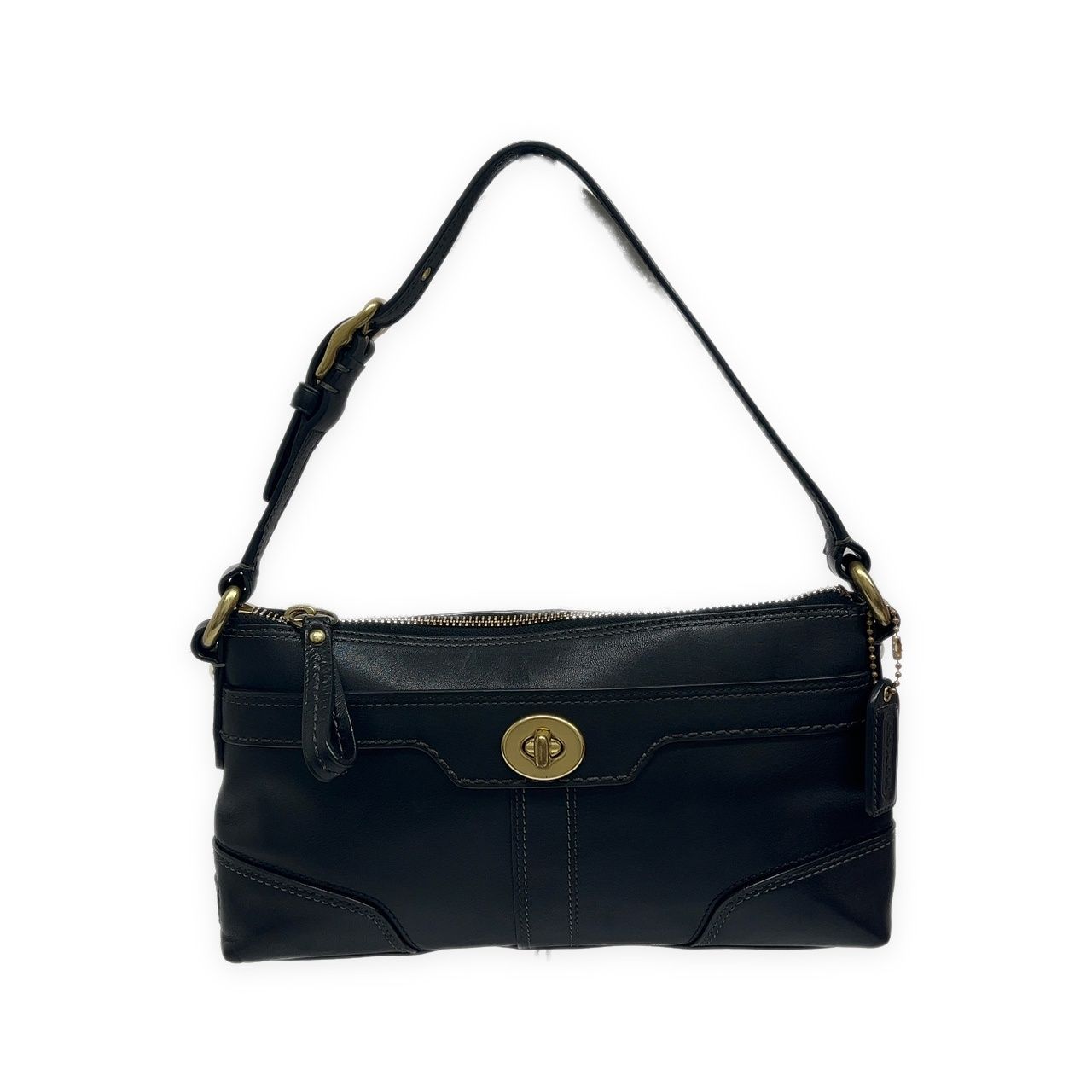 COACH コーチ ショルダーバッグ ワンショルダーバッグ レザー ターン