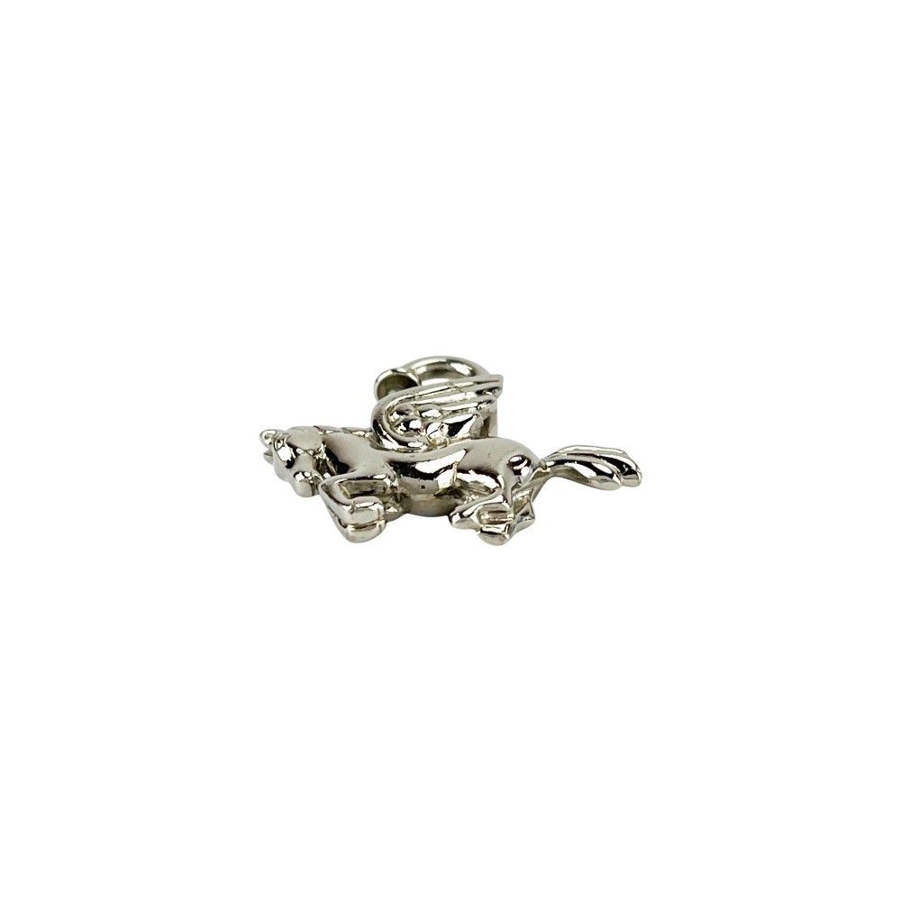 エルメス □美品□ ペガサス カデナ バッグ チャーム キーホルダー SS