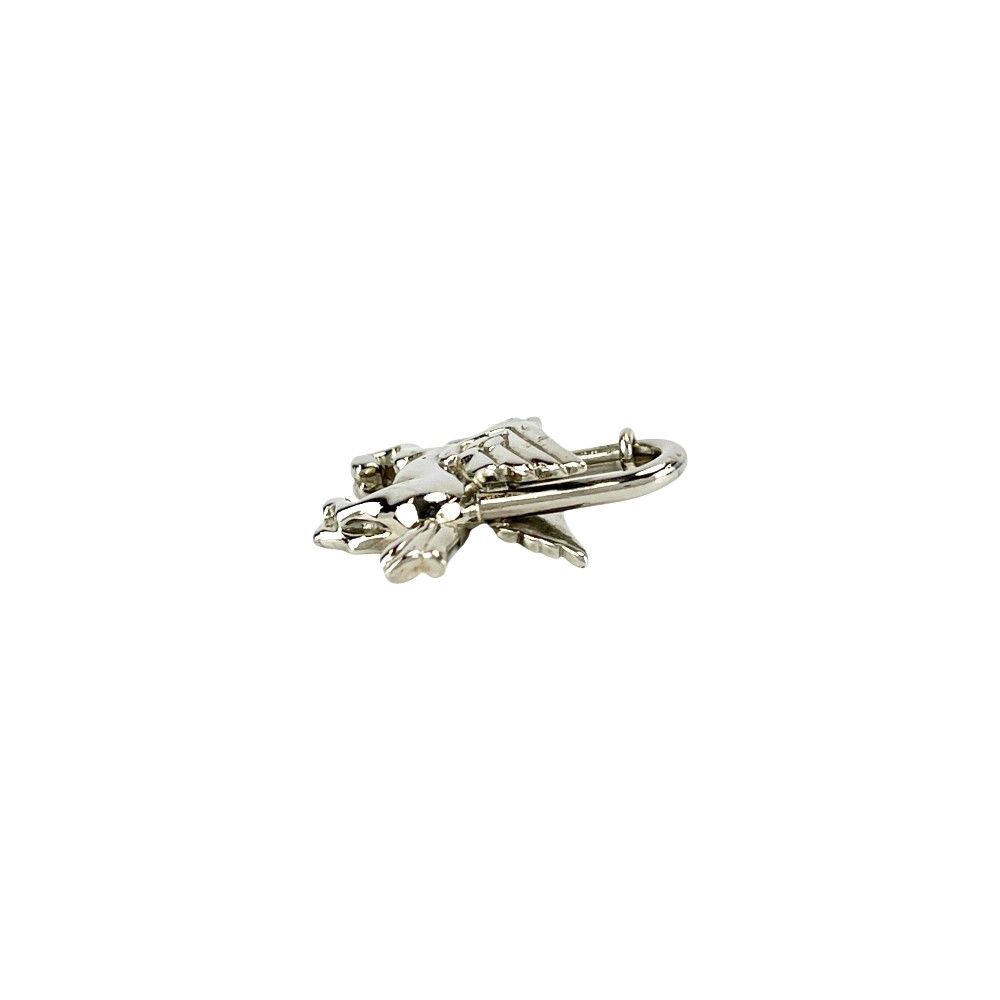 エルメス □美品□ ペガサス カデナ バッグ チャーム キーホルダー SS