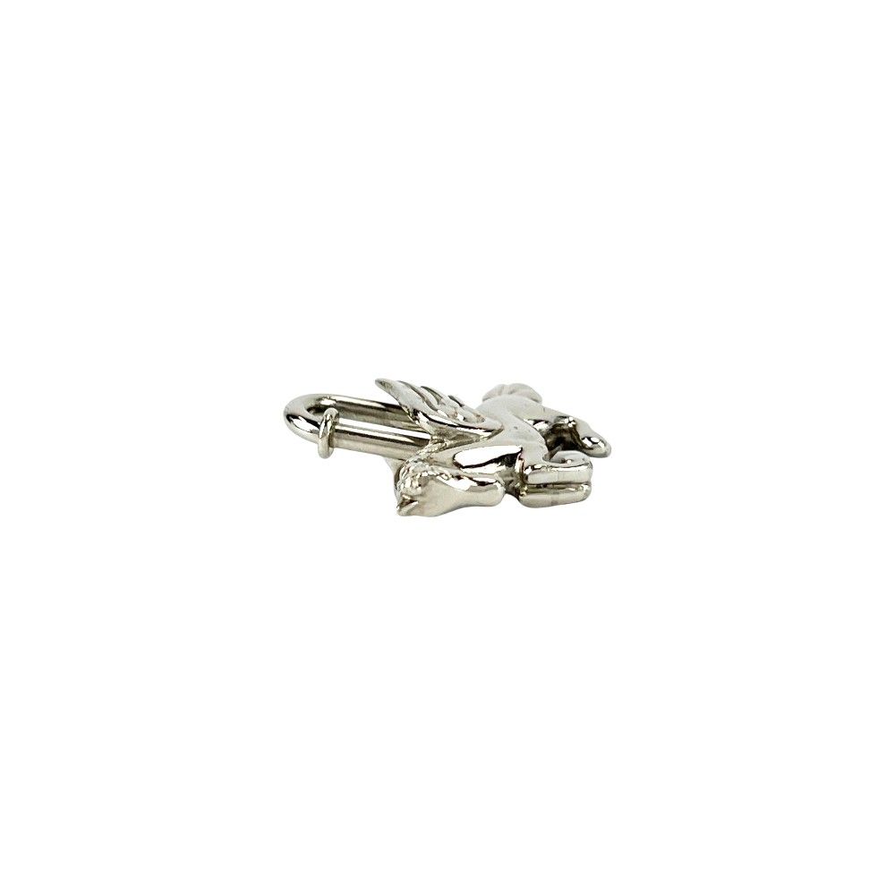 エルメス □美品□ ペガサス カデナ バッグ チャーム キーホルダー SS