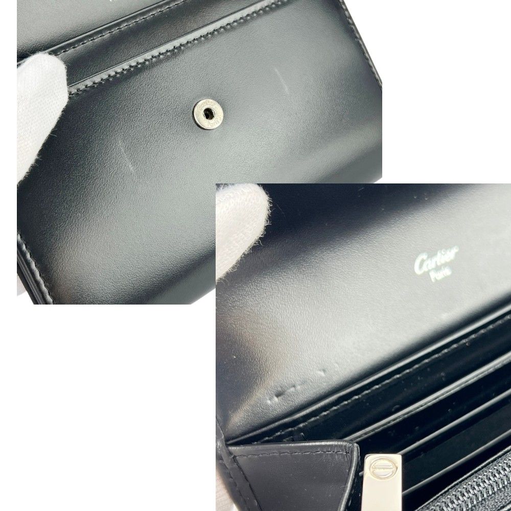 カルティエ □新同□ ラブコレクション 二つ折り 財布 コンパクト