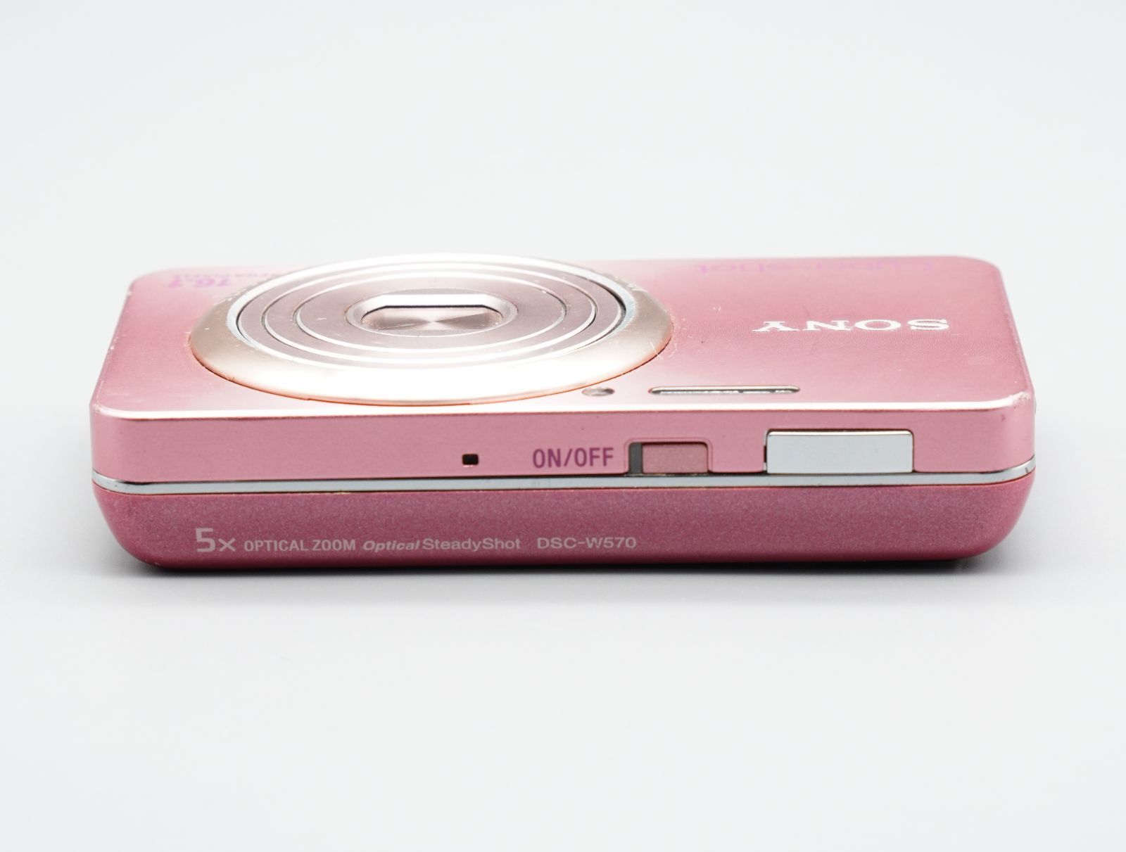 SONY Cybershot DSC-W570 ピンク コンパクトデジタルカメラ 完動品