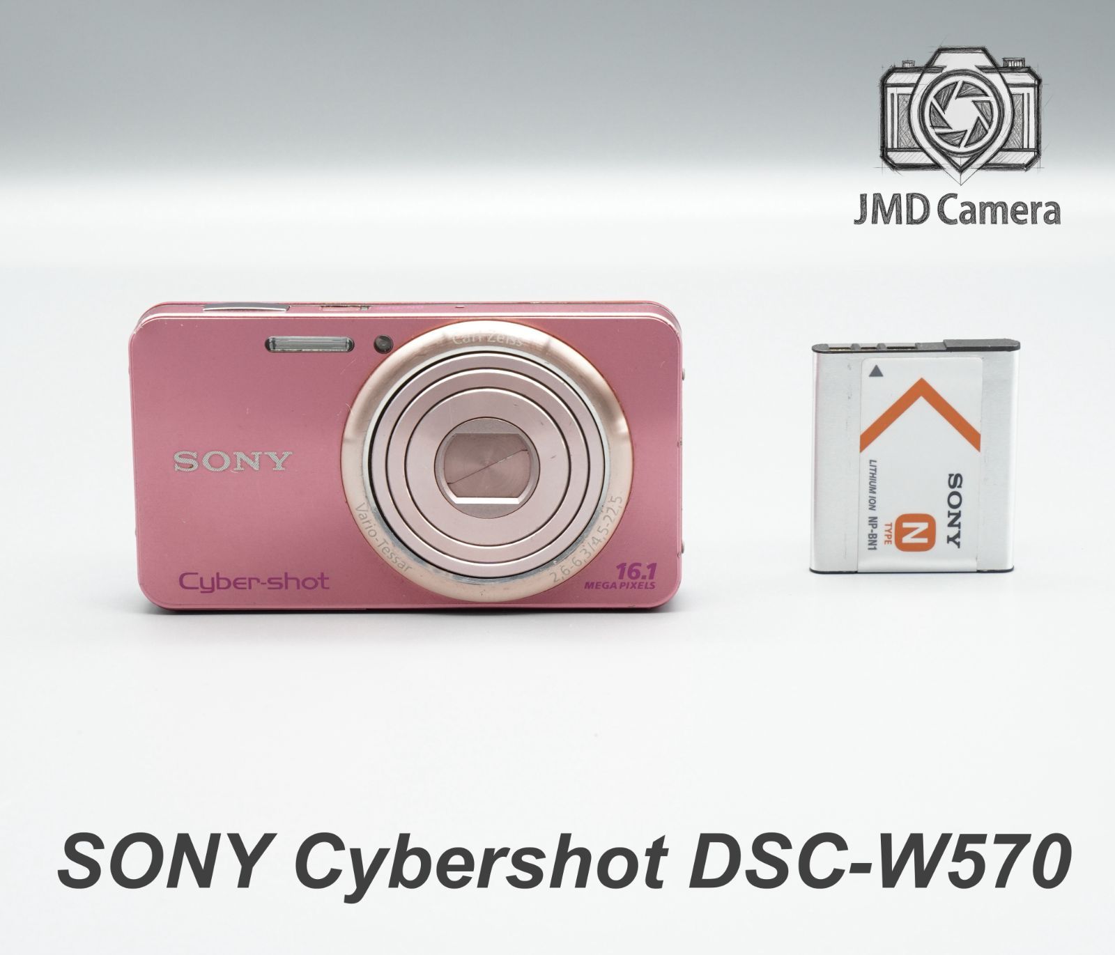 SONY Cybershot DSC-W570 ピンク コンパクトデジタルカメラ 完動品
