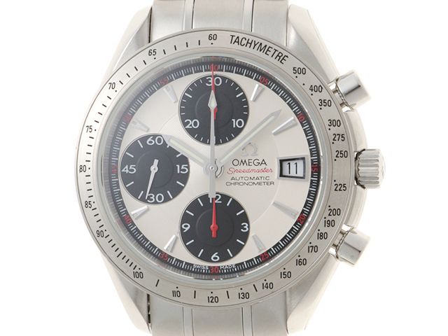 OMEGA オメガ スピードマスター・デイト 3211.31 腕時計 ステンレス シルバー 自動巻き メンズ【中古】432