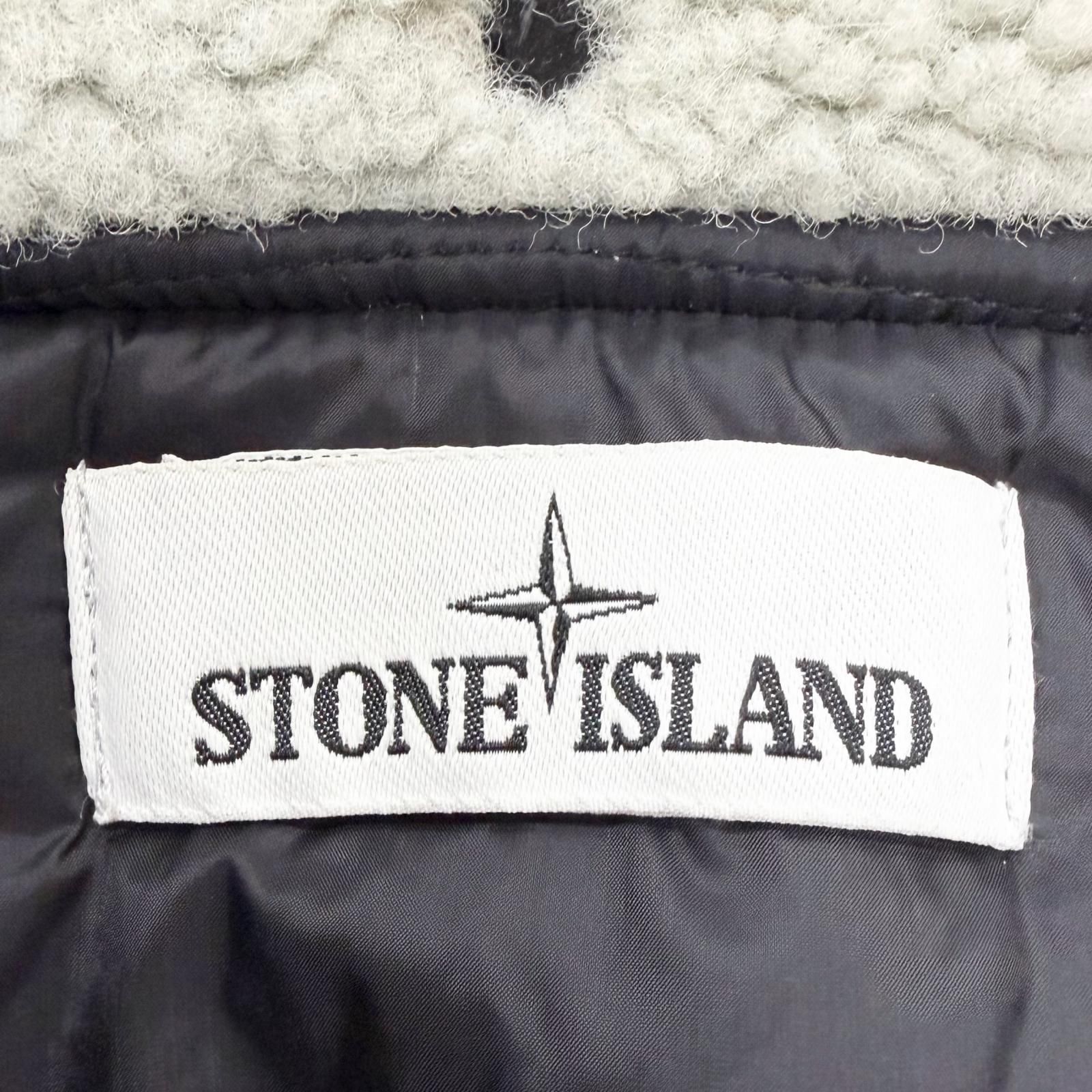 美品□STONE ISLAND ストーンアイランド ムートン切替 GORE-TEX