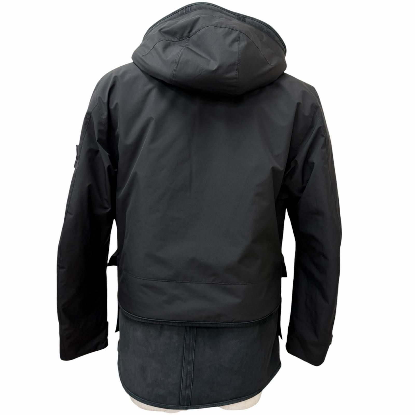 美品□STONE ISLAND ストーンアイランド ムートン切替 GORE-TEX